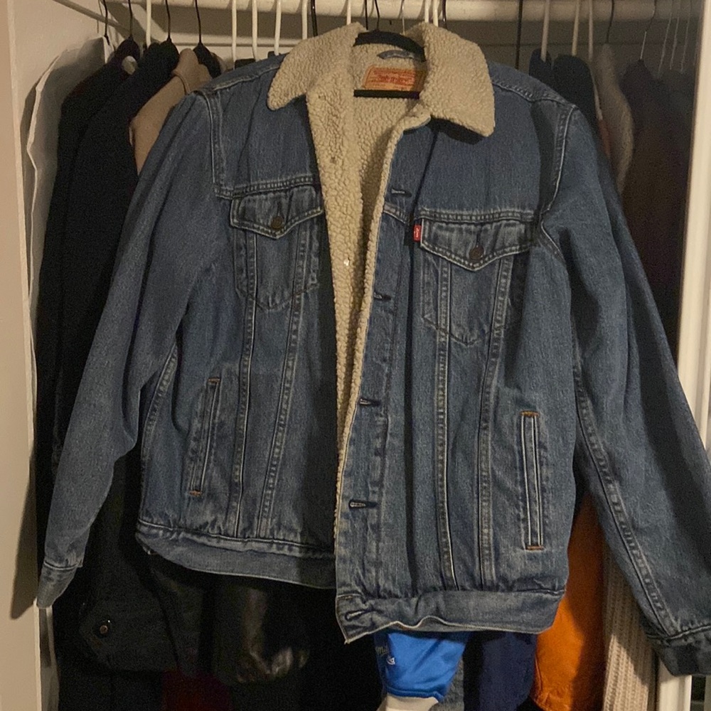Levis Sherpa Jean Jacket
